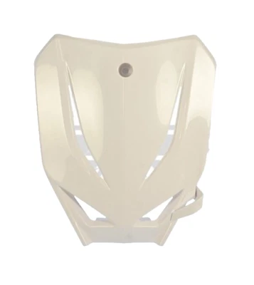 TM RACING 125 144 250 300 450 MX SMR EN 2015-21 TABELLA PIATTA ANTERIORE BIANCA - Immagine 1 di 3
