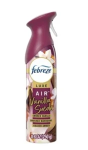 Febreze Luxe Air Freshener Spray, Vanilla Suede, 8.8 Oz. - Picture 1 of 1
