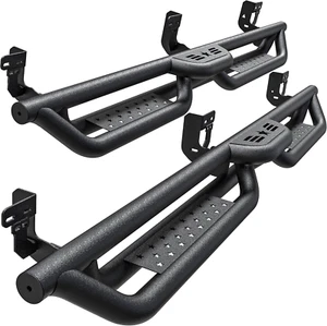 Running Boards Compatible with Dodge Ram Crew Cab 1500 2009-2024(19-24 Classic O - Picture 1 of 8