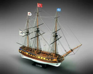 Dusek Mamoli MV34 The Gloire, Wooden Model Kit,Scale 1:90 - Picture 1 of 2