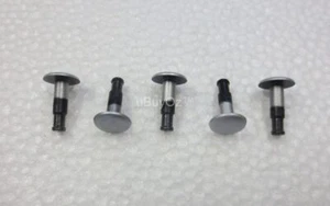A/491/03 ILVE Oven Clock Button Silver Genuine (5 Pack) - Picture 1 of 1