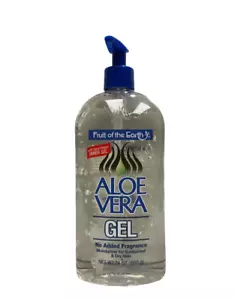 Aloe Vera 100% Gel, Crystal Clear 24 Oz (Pack of 3) - Picture 1 of 12