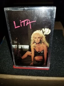 Lita by Lita Ford 1988 (CassetteTape) 📼 Featuring Ozzy Osbourne RCA Records VGC - Picture 1 of 9