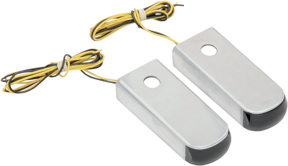 Luces indicadoras LED puntal guardabarros crudo/ámbar/humo arte aleación SSL-1R Foto 1 de 1