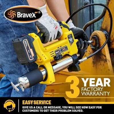 Electric Grease Gun Battery Powered with 40"Hose,12,000 PSI Cordless Grease Gun - Image 1 of 4