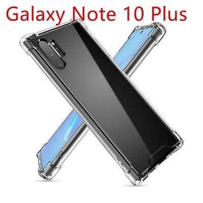Funda rígida transparente para Samsung Galaxy NOTE 10 / Note 10 Plus cubierta a prueba de golpes Foto 1 de 2