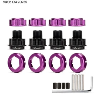 Tuercas hexagonales de aluminio de 17 mm con tuercas dentadas de 5 mm FORRC HPI Racing Savage Flux - Imagen 1 de 10