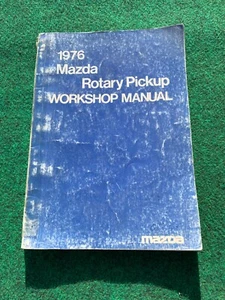 Original Mazda Rotary Pickup REPU Workshop Manual 1976 edition - Picture 1 of 2