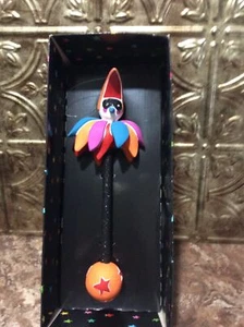 DEPARTMENT 56 CIRQUE DU SOLEIL JESTER 10" COLLECTIBLE ORNAMENT ORANGE BALL - Picture 1 of 4