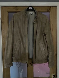 Mens Reiss Lambs leather Jacket Medium - Picture 1 of 7