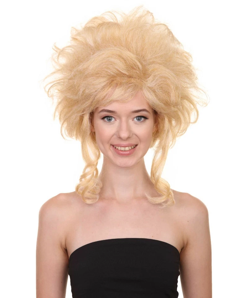 Peluca Disfraz Renacimiento Barroco Halloween Largo Mediano 16" Pulgadas Adulto Mujer Foto 1 de 4