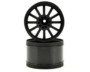 JConcepts 12mm Hex Rulux 2.8" Front Wheel (2) (Black) [JCO3340B] - Picture 1 of 2