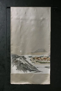 Japanese Fabric Silk Textile Vintage Kimono Antique Patch Woven 70.9"/KIK53/150 - Bild 1 von 10