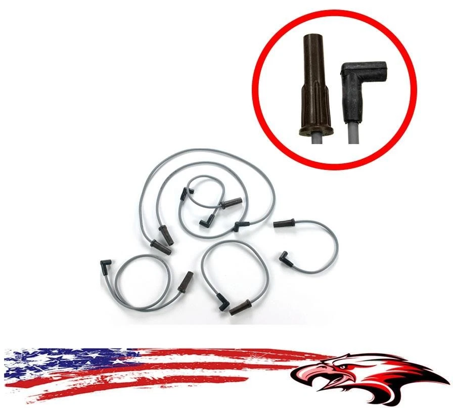 Провода зажигания СДЕЛАНЫ В США Buick Chevrolet Oldsmobile и Pontiac с зажиганием Delco - Изображение 1 из 4