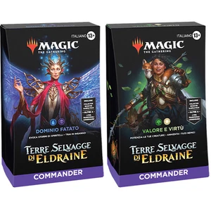 Commander Dominio Fatato + Valore e Virtù - Terre Selvaggie di Eldraine ITA - Photo 1/2