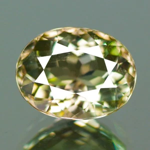 6.54Ct IGI Certified Perfect Oval 100% Natural Mint Green Mozambique Tourmaline - Picture 1 of 6