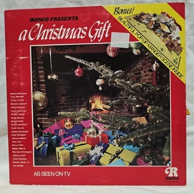 RONCO Presnts A Christmas Gift Pop Up Manger Scene record LP - Image 1 of 4