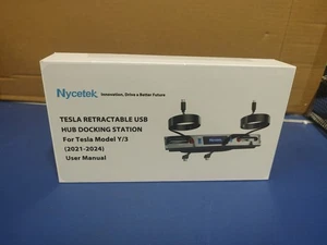 Estación de Acoplamiento Hub USB Retráctil Nycetek Tesla para Modelo Y/3, (2021-2024) - Imagen 1 de 4