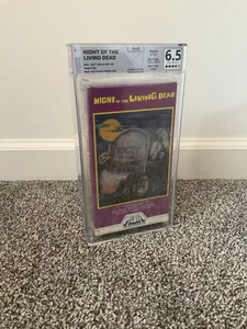 Night of the Living Dead VHS 1982 Media Home Entertainment Graded - Picture 1 of 5