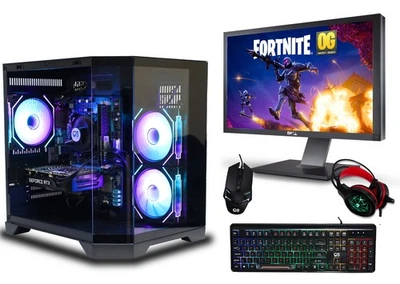 Gaming PC Bundle Intel i9 12900KF 64GB DDR4 2TB M.2 SSD 12GB RTX 5070 Windows 11 - Image 1 of 4