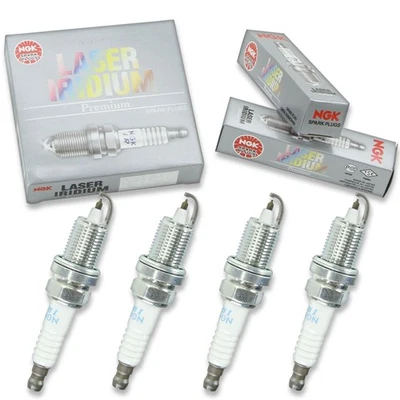4pcs Mercury OptiMax 1.5L 115 NGK Laser Iridium Spark Plugs 2-Stage DFI I-3 ml - Image 1 of 4