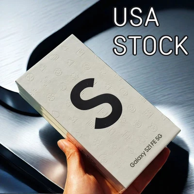 NEW Samsung Galaxy S21 FE 5G SM-G990U1 G990U Factory Unlocked 128GB ALL Carriers - Image 1 of 4