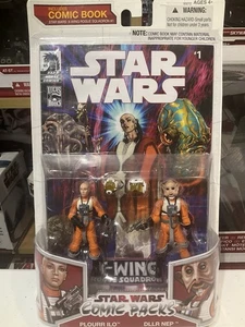 STAR WARS COMIC PACK STAR WARS X WING ROGUE SQUADRON PLOURR ILO AND DLLR NEP - Picture 1 of 3