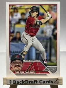 Tarjeta de novato Corbin Carroll Topps Serie 2 2023 #401 RC Diamondbacks - Imagen 1 de 2