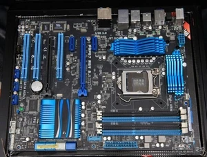  P8P67 REV 3.1 Desktop ATX Mainboard für Intel P67 LGA1155 USB 3.0 - Bild 1 von 4
