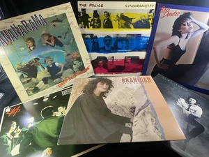 Lot of 6 New Wave / Pop Rock Vinyl LPs – The Police, Bananarama, Pat Benatar, La - Picture 1 of 1