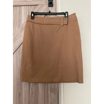 Bloomingdales Falda Lápiz Marrón 8P Foto 1 de 4