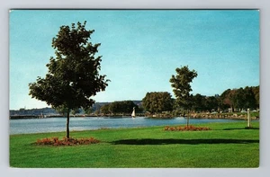 Boyne City MI-Michigan, Sunset Park, Antik, Vintage Souvenir Postkarte - Bild 1 von 2
