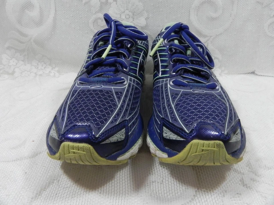Zapatos para correr Brooks Glycerin 12 con estampado 3D para mujer azules con verdes talla 6 Foto 1 de 1