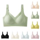 Women Bras plus Size Front Close Women's Nude Adjustable Pull And Drop Large