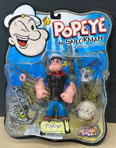 POPEYE THE SAILORMAN CLASSIC POPEYE 5" FIGURE MEZCO (2001) Cover