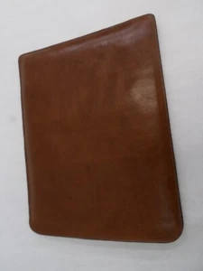 NEW FOSSIL LAPTOP SLEEVE 14.5" X 11" COGNAC LEATHER - Picture 1 of 4