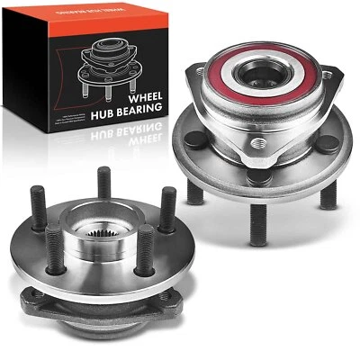 2Pcs Front Left & Right Wheel Hub Bearing Assembly for Jeep Cherokee TJ Wrangler - Image 1 of 4