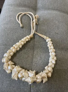 Avantgardistische Vintage Muschelkette Choker. - Bild 1 von 3