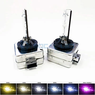 2pcs Xenon D1S HID Bulbs 35W AC Factory OEM Replacement Lamp 4K 6K 8K 10K 12K - Image 1 of 4