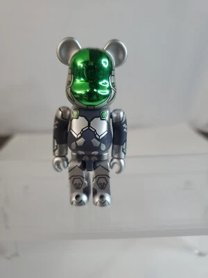 Figura Héroe Cuervo Plateado Accel World Be@rbrick Raro Anime Medicom Juguete Bearbrick Foto 1 de 4