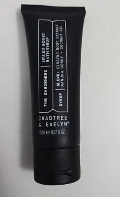 NEW Crabtree & Evelyn The Gardeners Spiced Honey Bath Syrup .67 fl oz - Image 1 of 4
