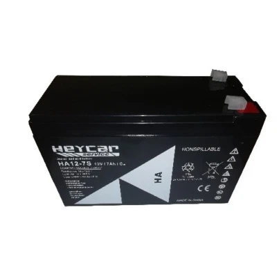 BATERIA DE PLOMO HEYCAR AGM UPS/SAI 6v / 12v - de 1,3Ah-4Ah-7Ah-9Ah-12Ah
