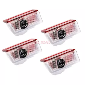 4PC⭐Mercedes Star Logo Door LED Projector Lamp Puddle Welcoming Light HD Emblem⭐ - Picture 1 of 29