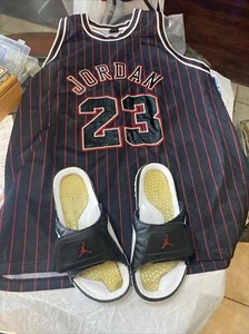 Jordan 23 XXL Jersey & Sandals Size 11 - Picture 1 of 18