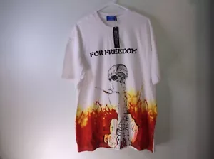 NEW #OVDY “For Freedom" White T-shirt Size Large - Picture 1 of 7