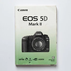 Canon EOS 5D Mark II Instruction Manual - Owners Manual Book - FREE Postage! - Picture 1 of 1