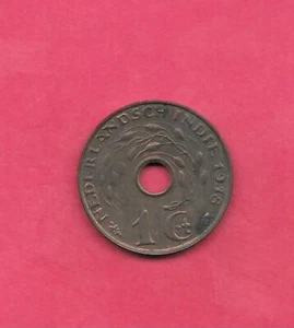NETHERLANDS EAST INDIES KM317 1938 XF-SUPER FINE CIRCULATED OLD CENT COIN - Picture 1 of 1
