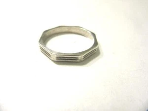 Silberring eckig (835er) OM2314 - Picture 1 of 2