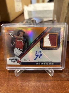 2024 Bowmans Best Jaison Chourio Futures Game Relic Auto 19/25 Guardians - Picture 1 of 2