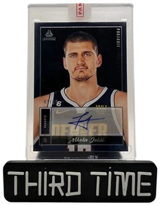 Nikola Jokic AUTO /99 22-23 Chronicles Luminance Portrait Signature Auto Nuggets - Picture 1 of 3